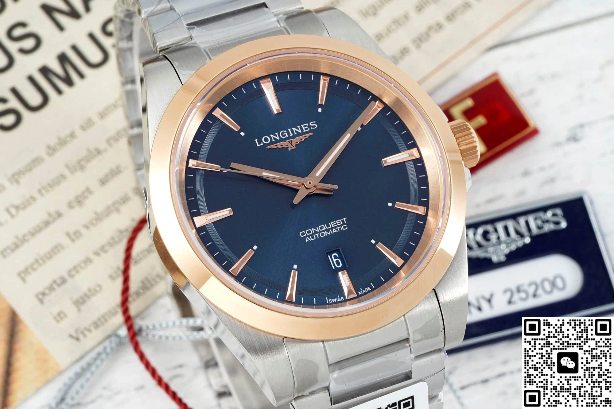 AF Factory Longines Concas L3.320.5.92.6 1:1 Best Edition Replica Watch